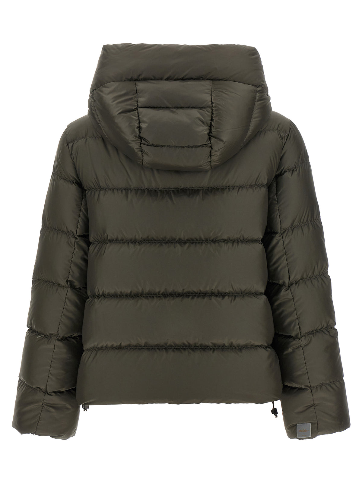 Bicolor Polyester Full-Length Jacket