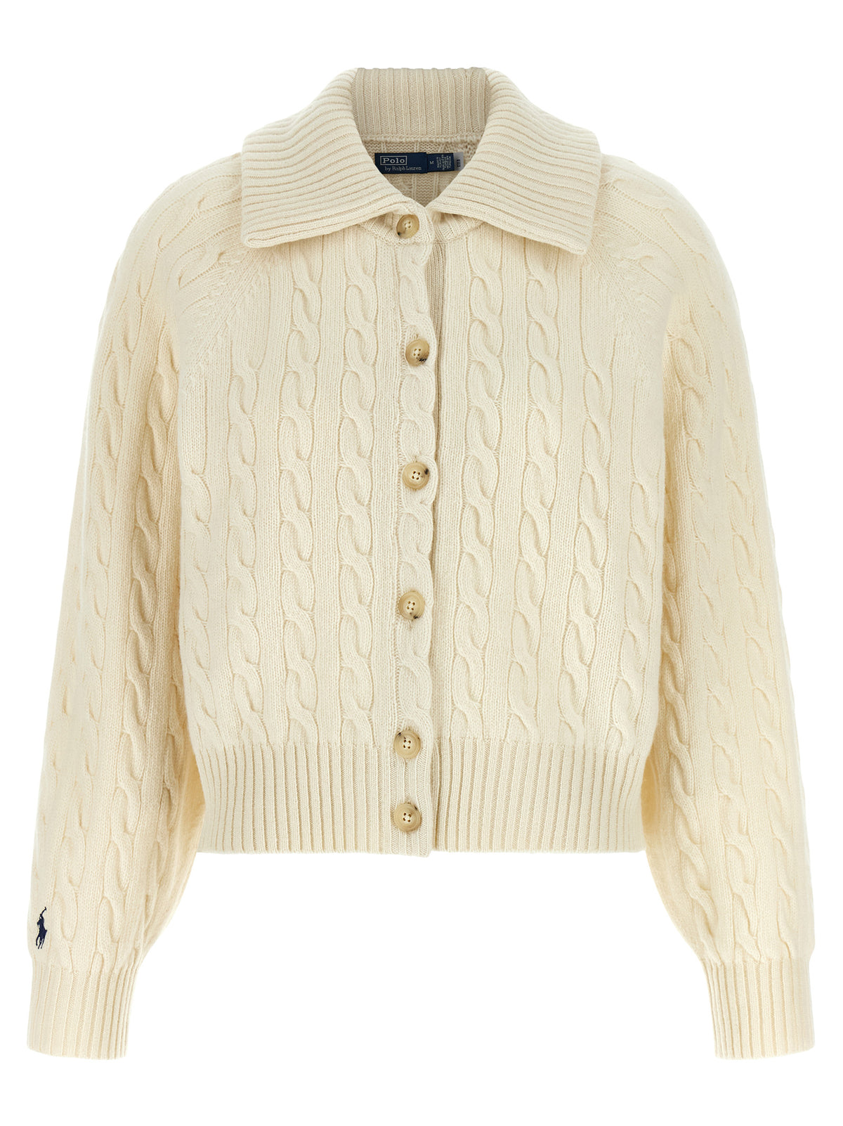 White Wool Cardigan