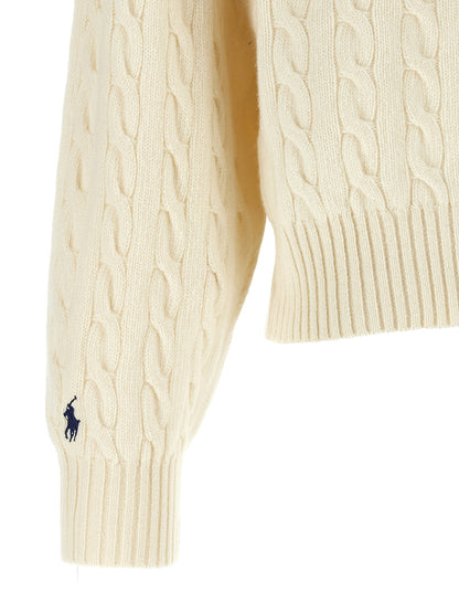 White Wool Cardigan