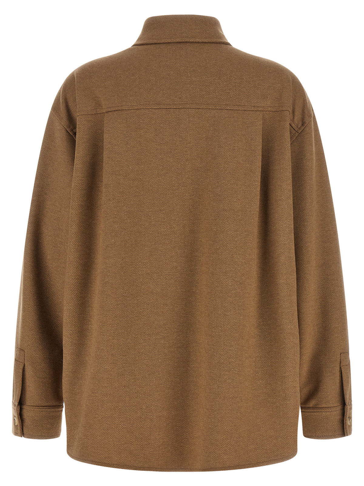 Brown Triacetate Shell Jacket