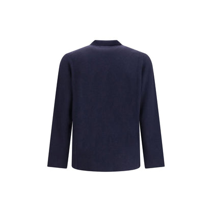 Blue Cashmere Cardigan