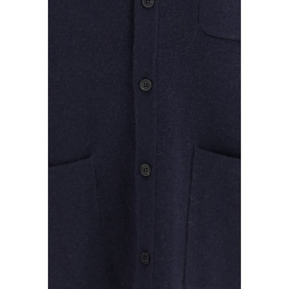 Blue Cashmere Cardigan