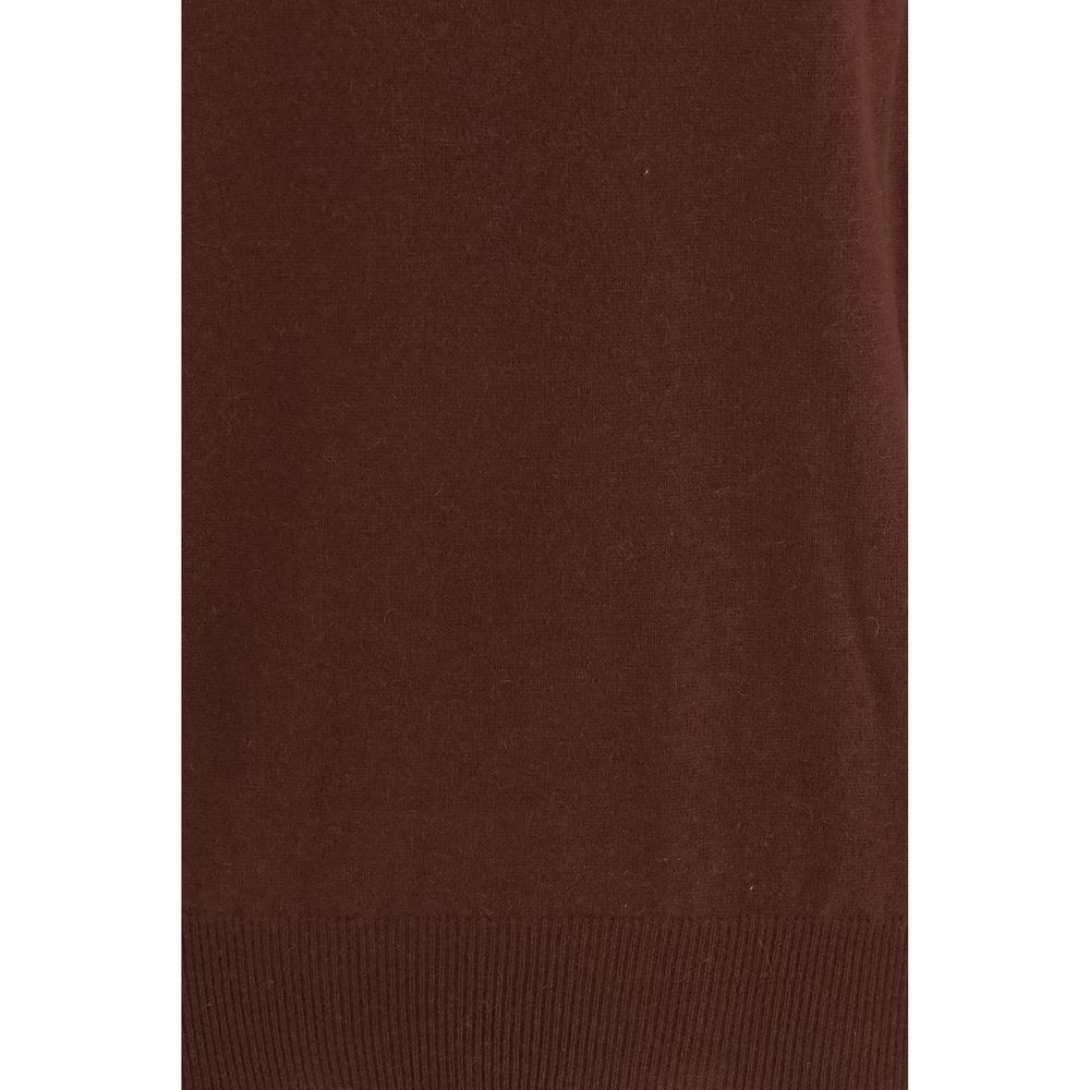 Brown Cashmere Turtleneck