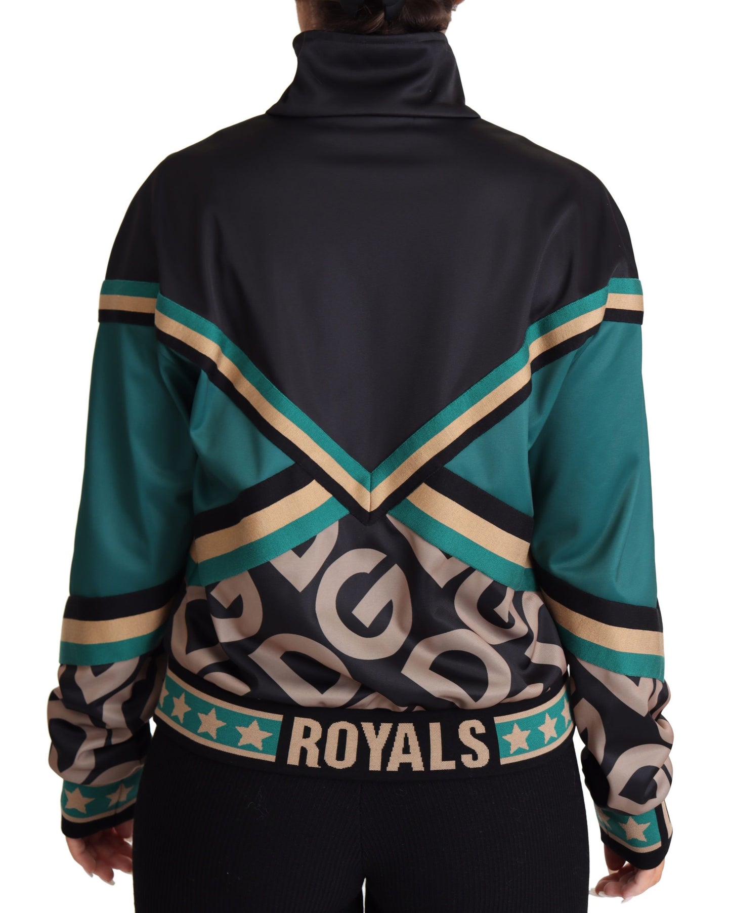 Chic Multicolor Track Jacket with Logo Mania