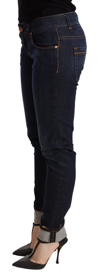 Chic Dark Blue Skinny Jeans