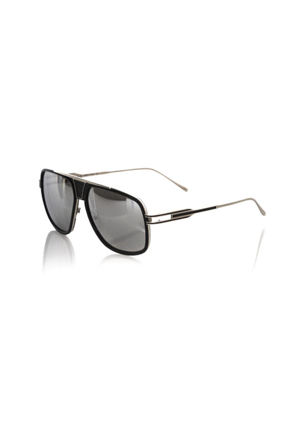 Black Metallic Men Sunglasses