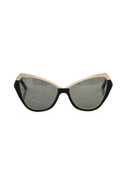 Black Acetate Women Sunglasses