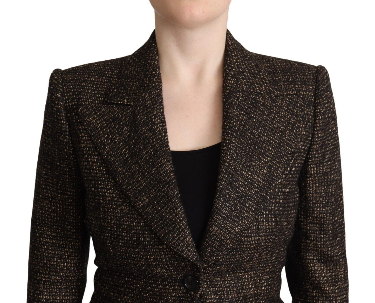 Chic Wool Blend Suit Set