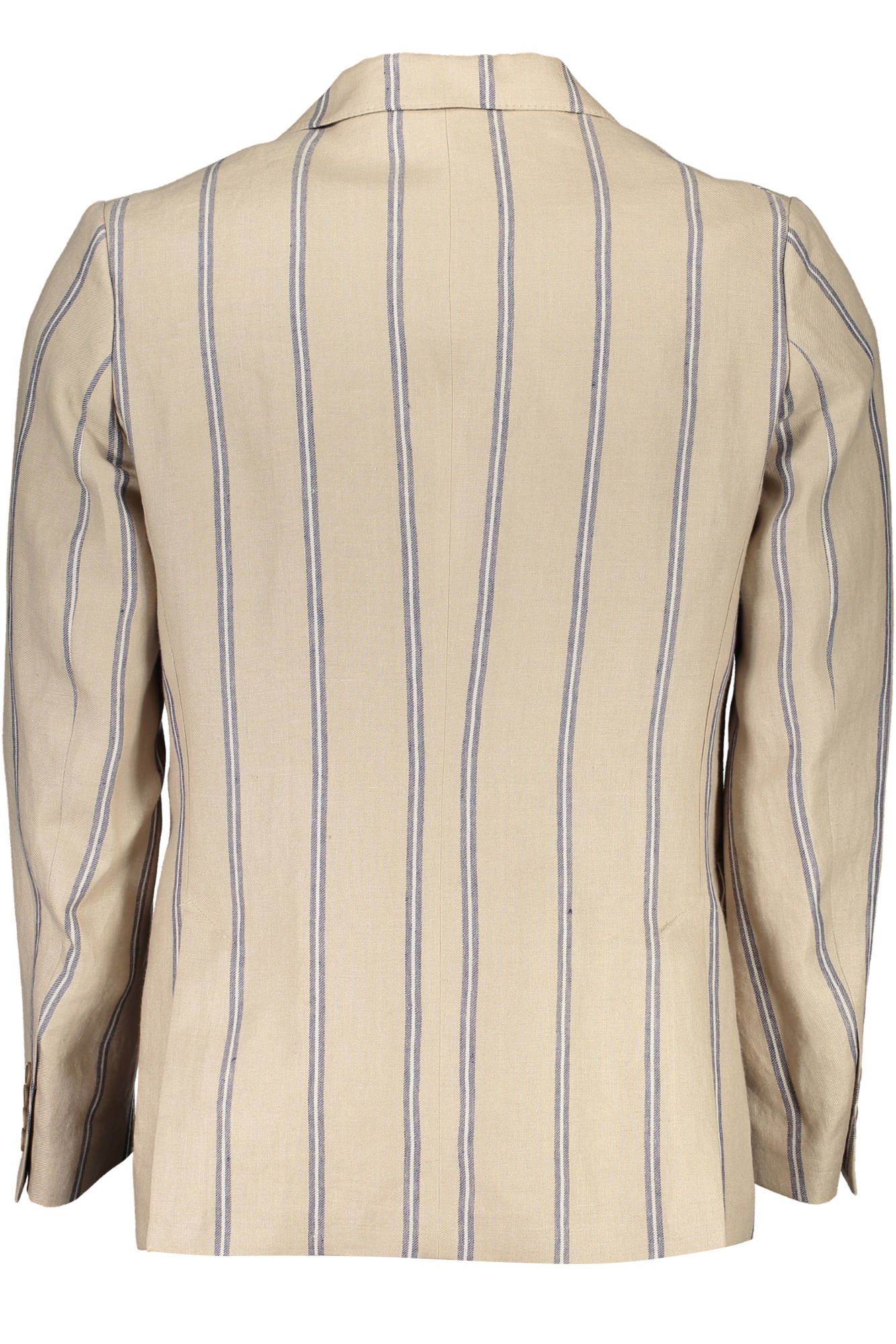 Beige Linen Men Jacket