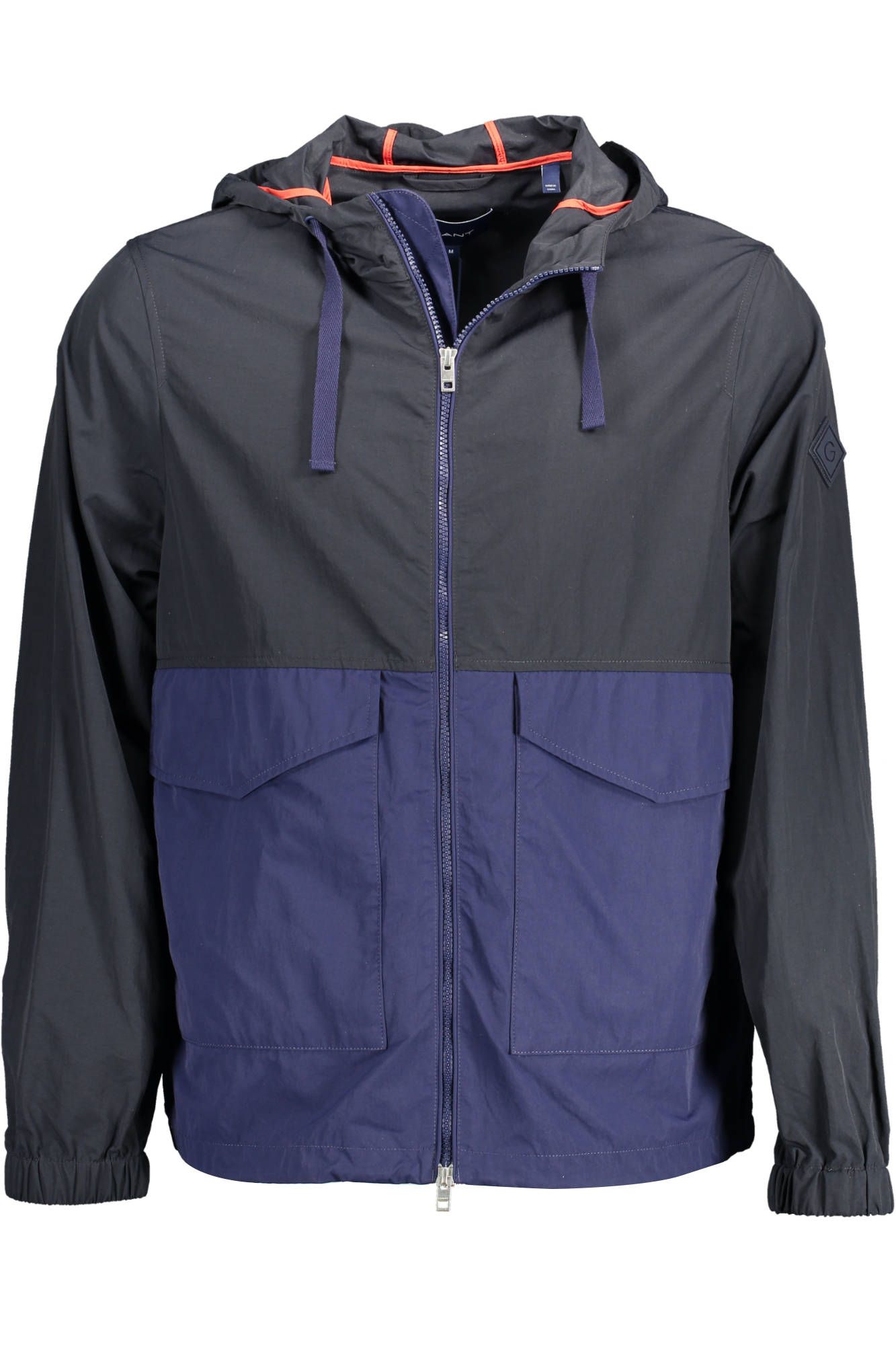 Blue Polyamide Men Jacket