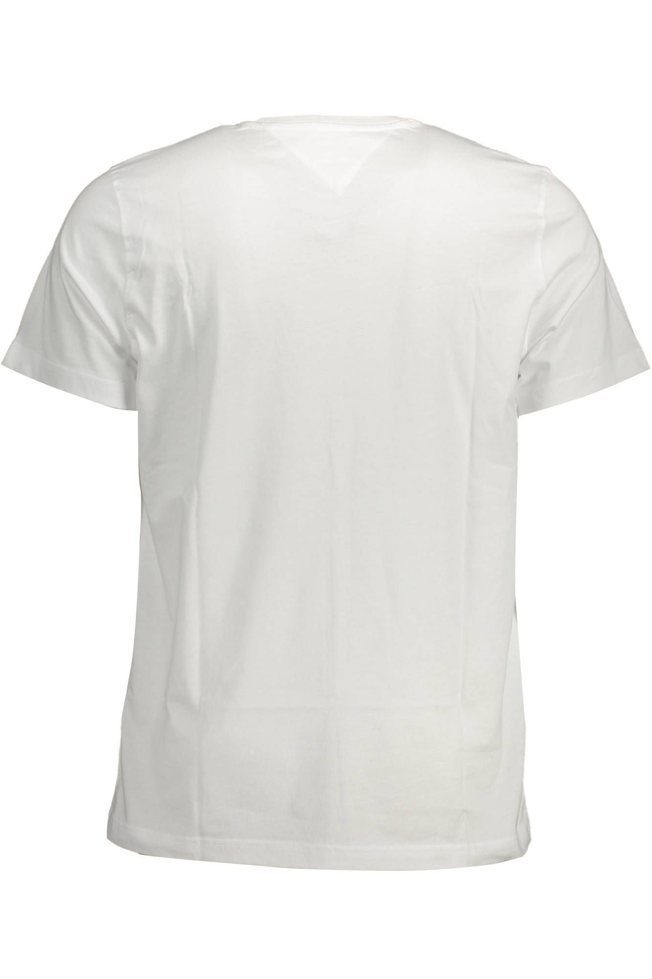 White Cotton Men T-Shirt