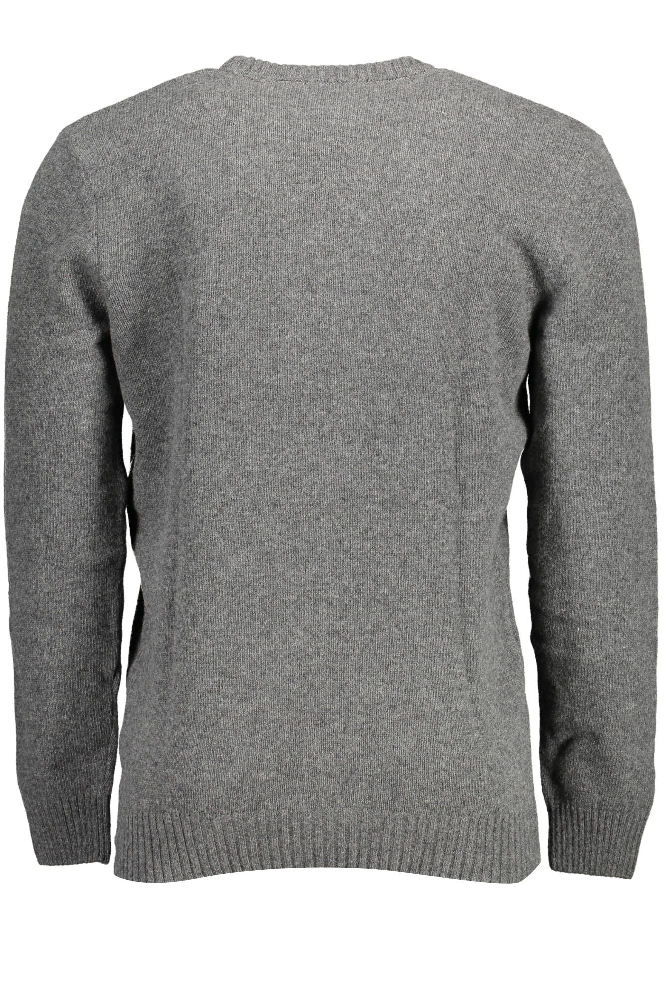 Gray Wool Men Sweater