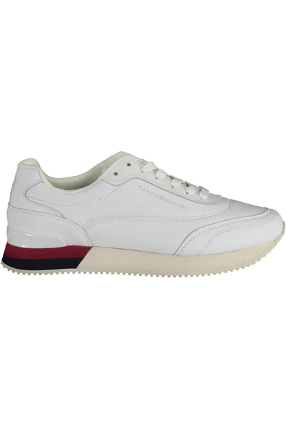 White Leather Women Sneaker