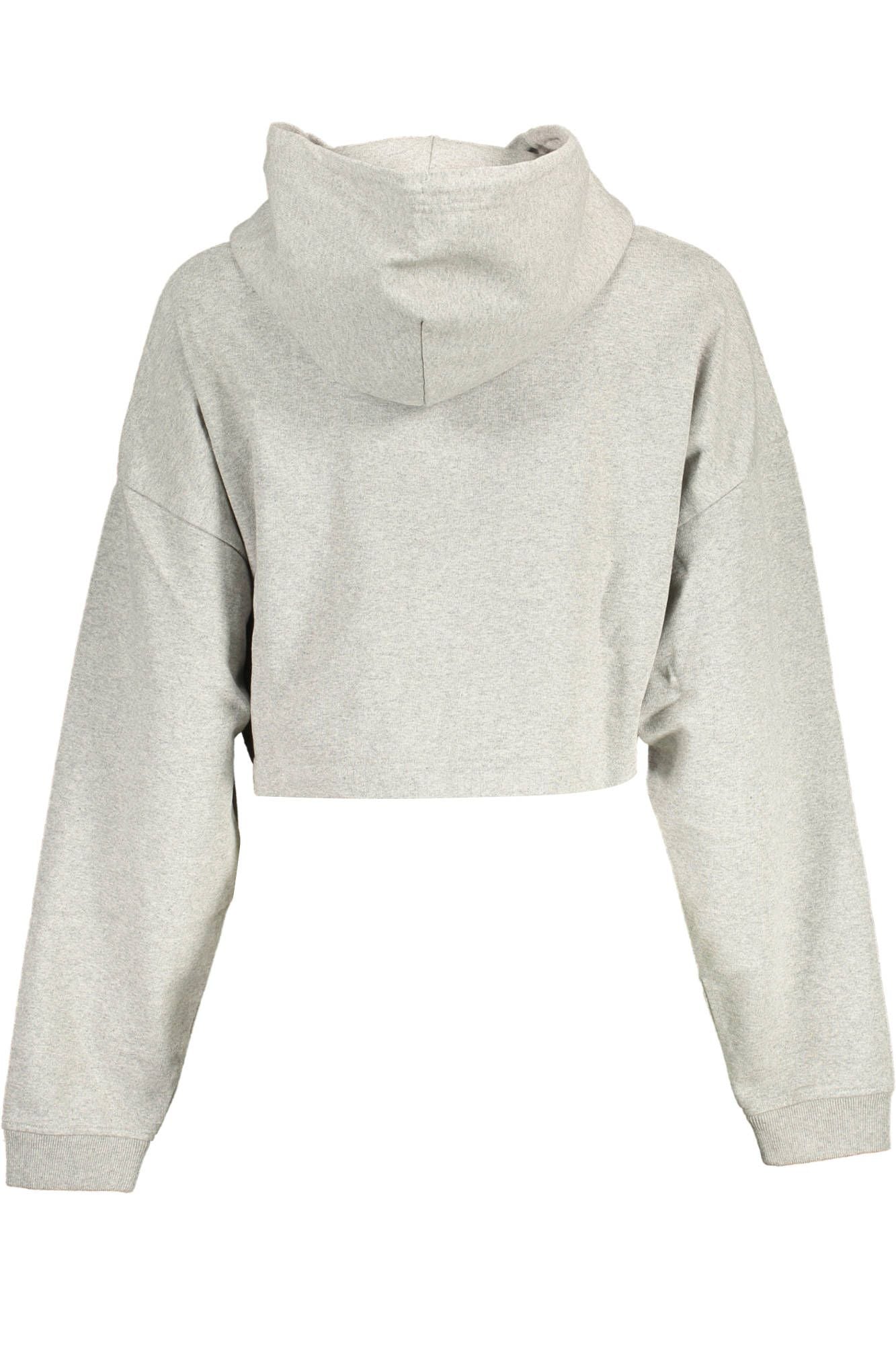 Gray Cotton Women Sweater