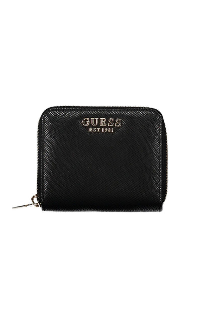 Black Polyethylene Women Wallet