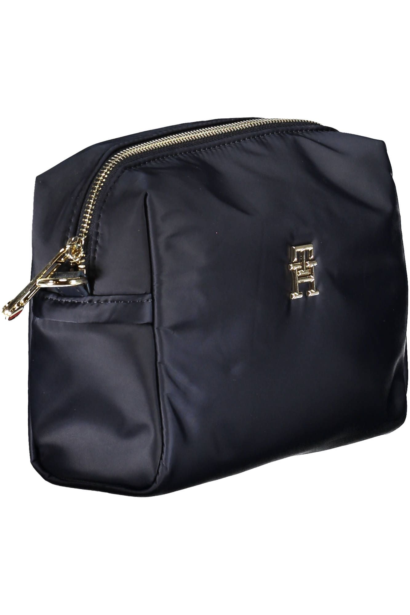 Blue Polyester Women Handbag