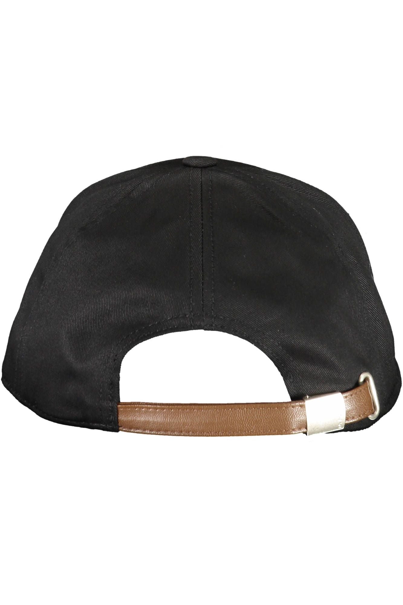 Black Cotton Men Cap