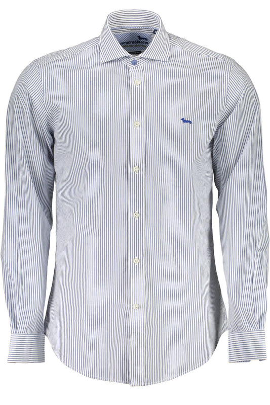 White Cotton Men Shirt