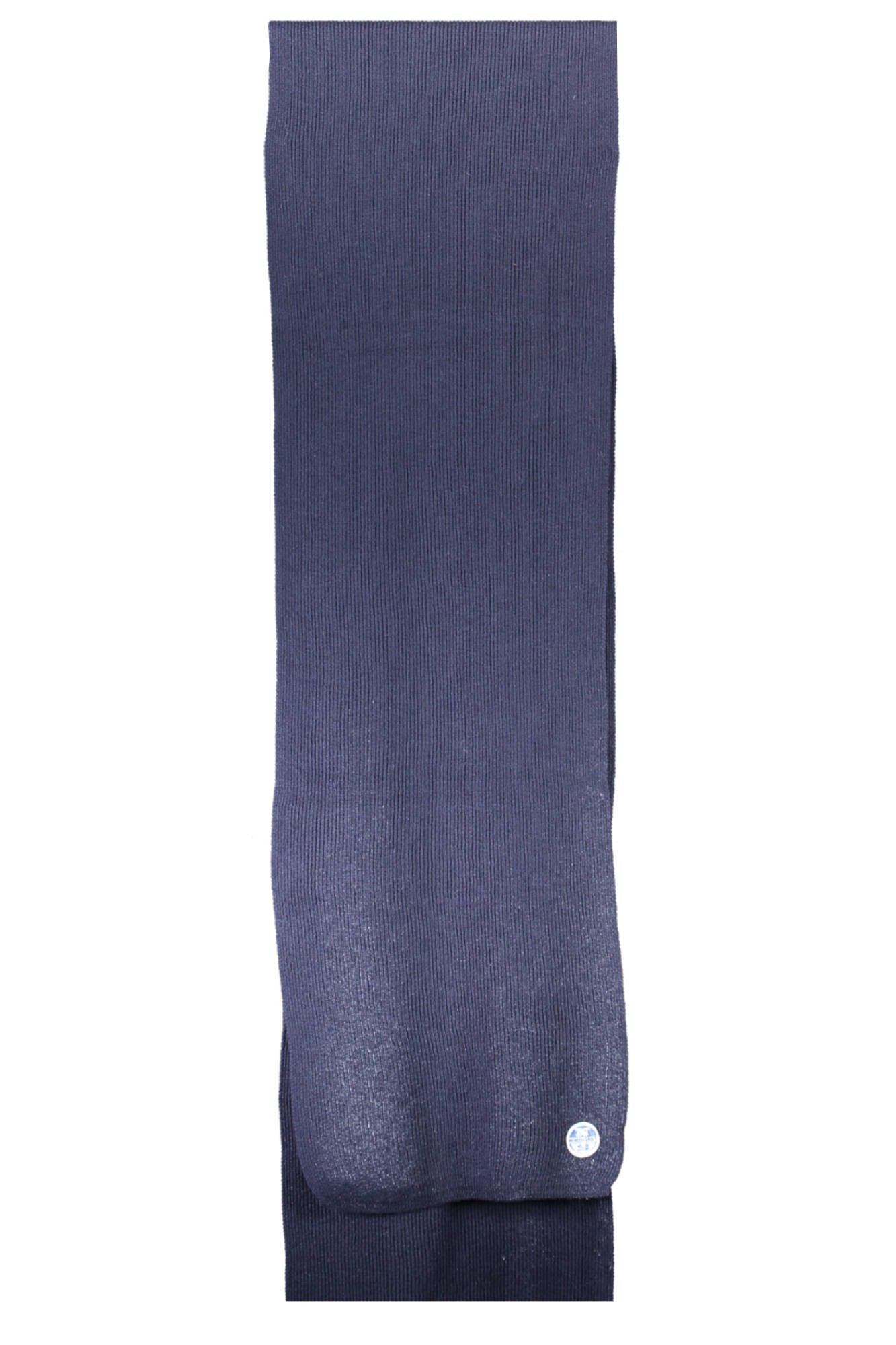 Blue Cotton Men Scarf