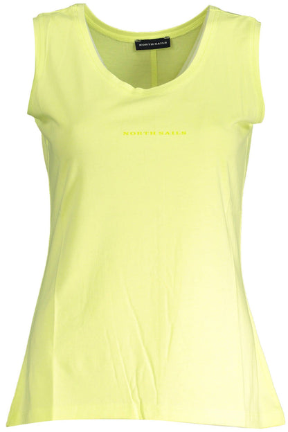 Yellow Viscose Women Top