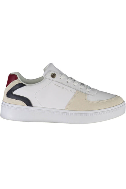 White Leather Women Sneaker