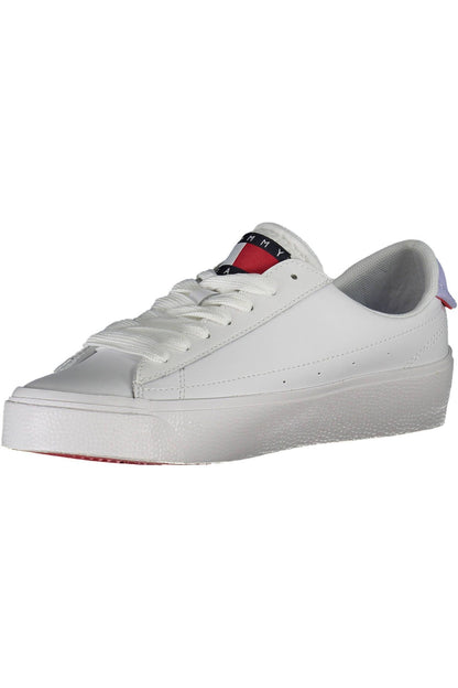 White Leather Women Sneaker