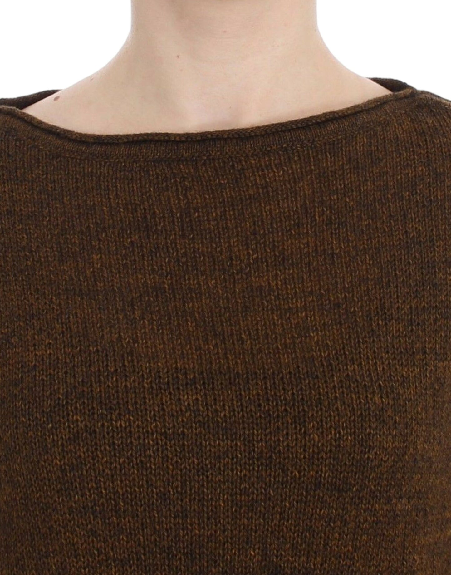 Oversized Knitted Alpaca-Wool Pullover