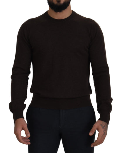 Elegant Cashmere Crew Neck Sweater