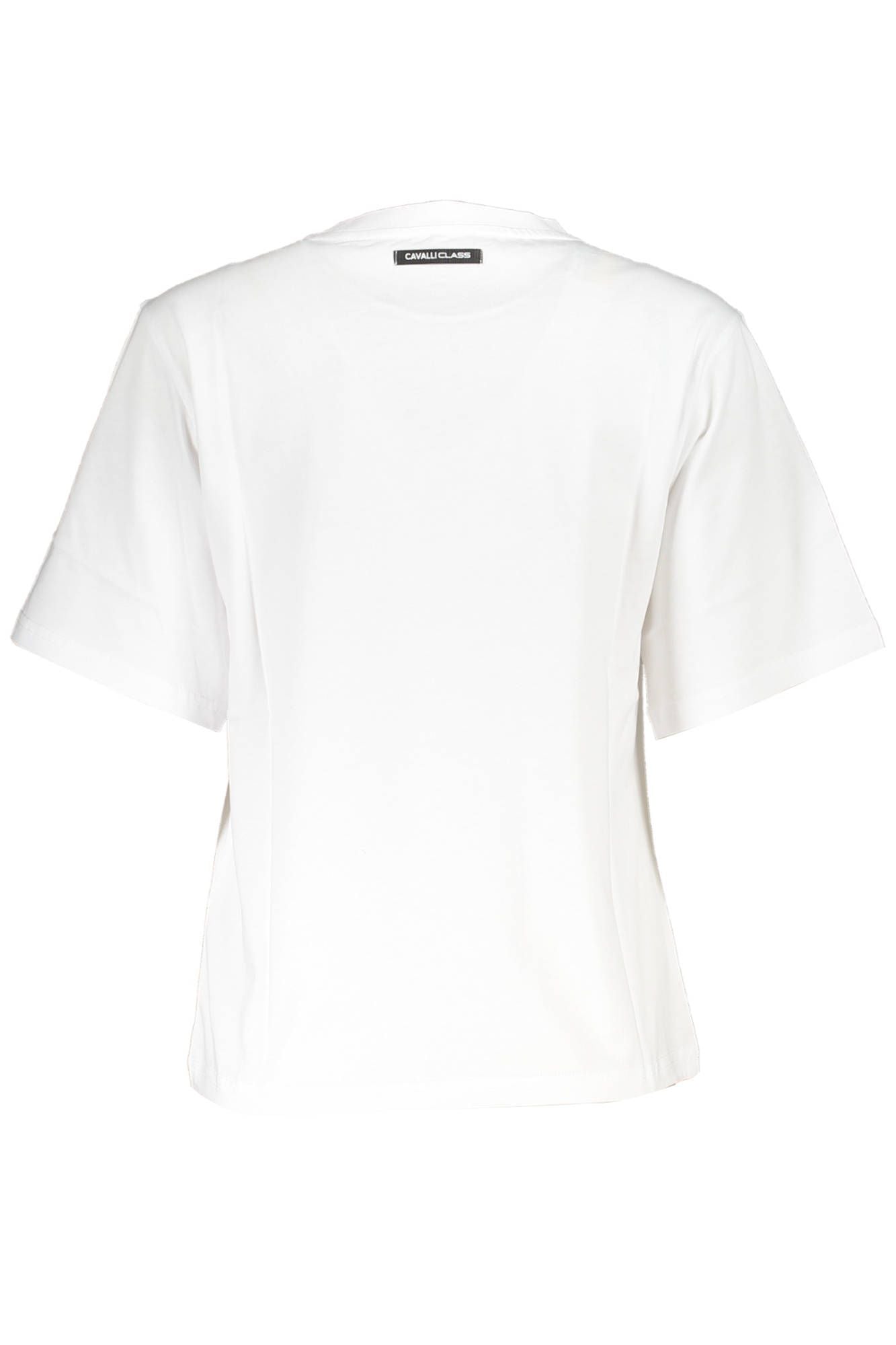 White Cotton Women T-Shirt