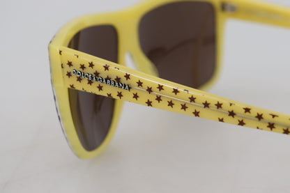 Stellar Chic Square Sunglasses in Yellow