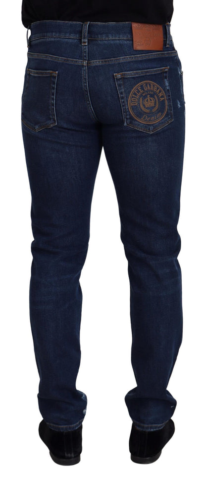 Chic Slim Fit Italian Denim Sensation