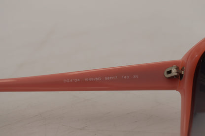 Pink Acetate Frame Stars Embellishment DG4124 Sunglasses