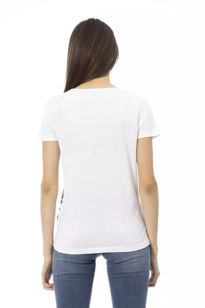 White Cotton Women Top