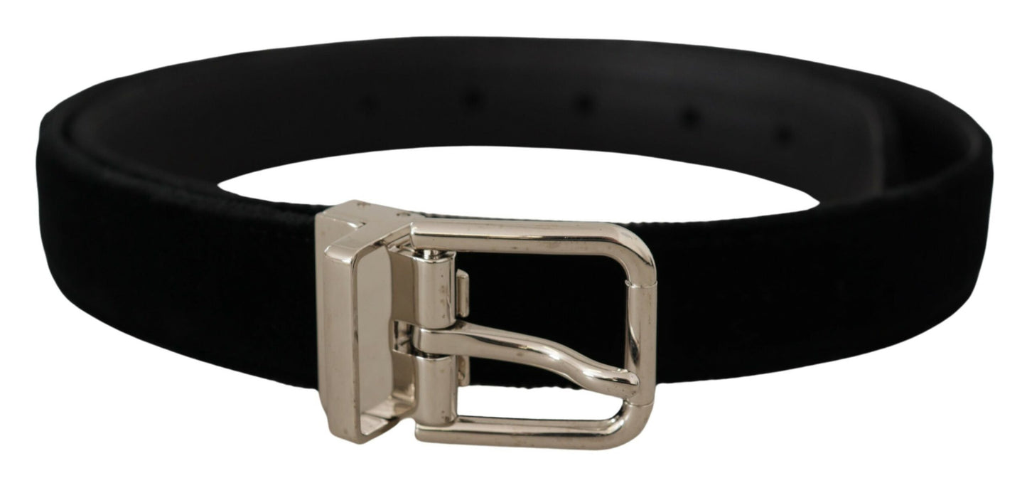 Elegant Grosgrain Leather Belt