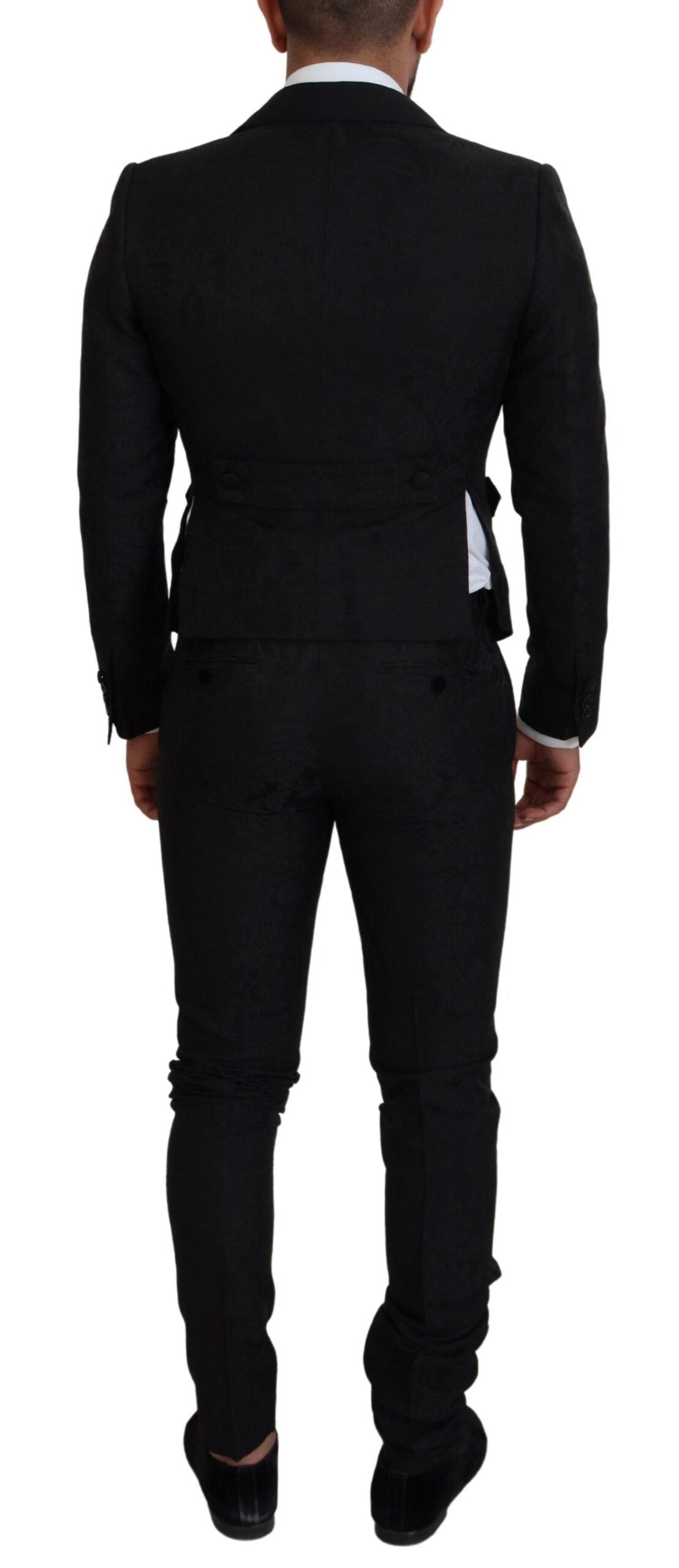 Elegant Black Martini Suit for the Modern Man