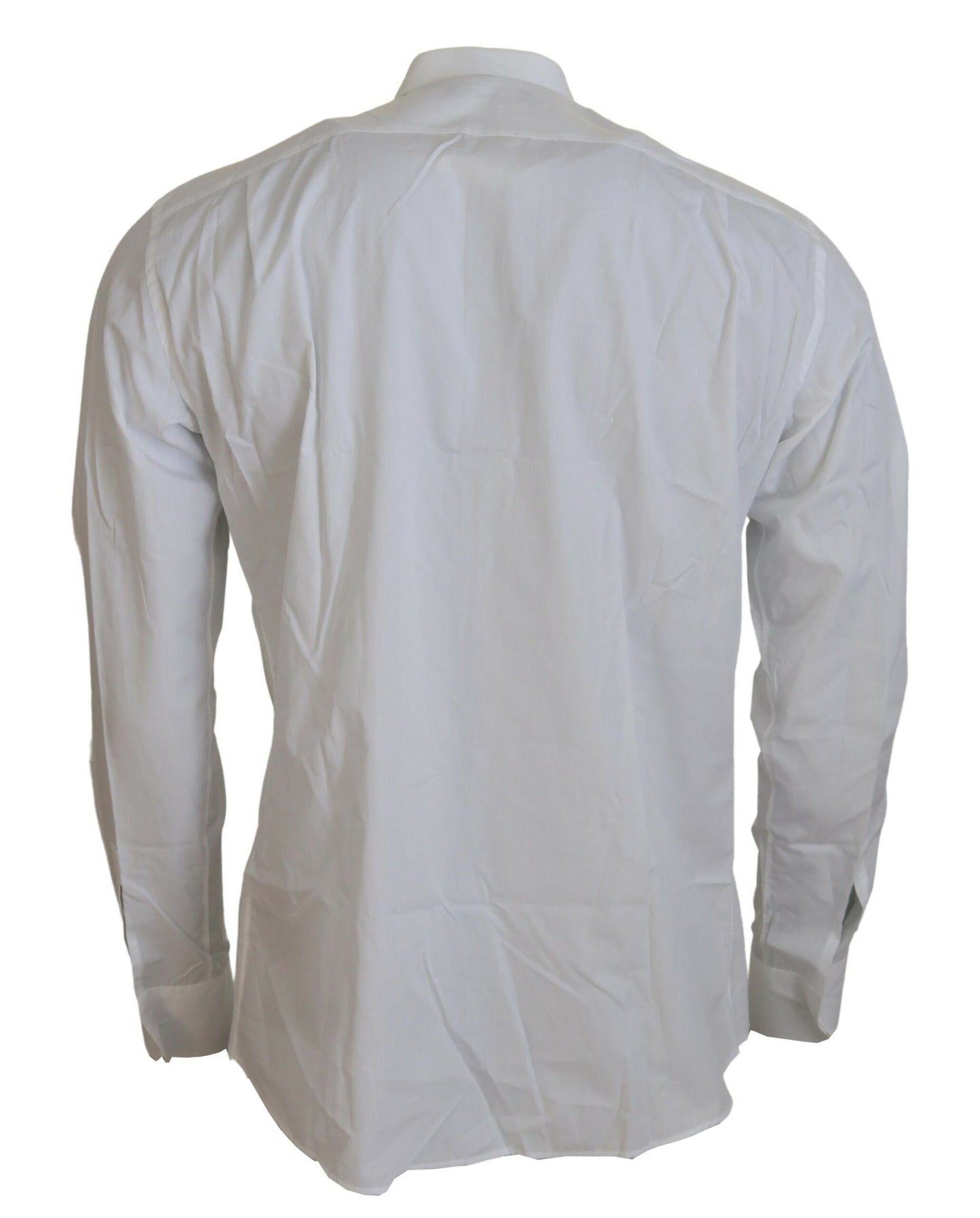 Exquisite White Cotton Formal Shirt