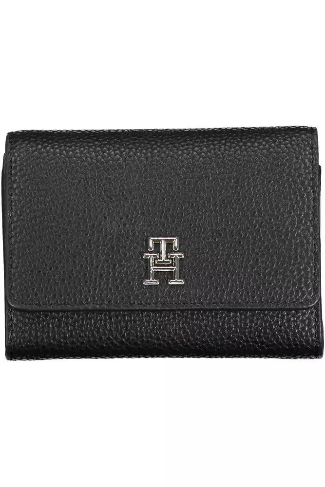 Black Polyethylene Women Wallet