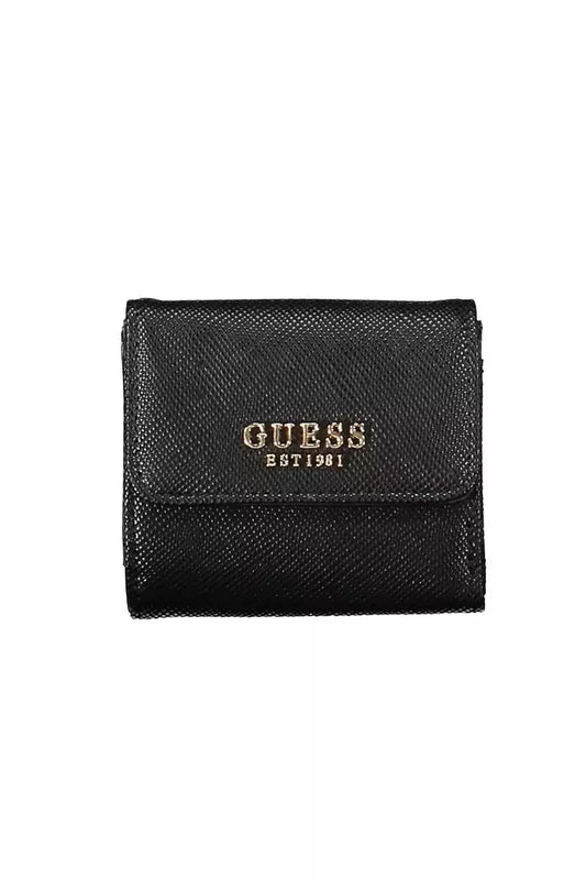 Black Polyethylene Women Wallet