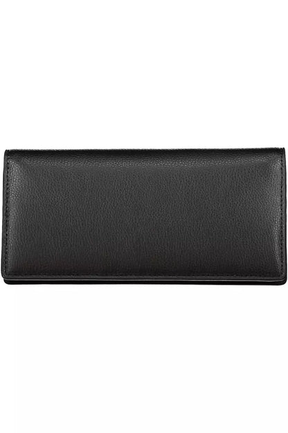 Black Polyethylene Women Wallet