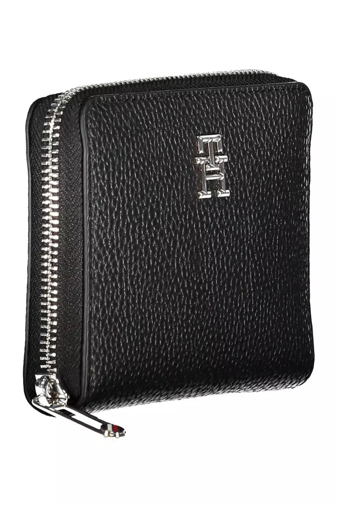 Black Polyethylene Women Wallet