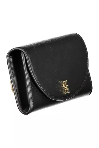 Black Polyethylene Women Wallet