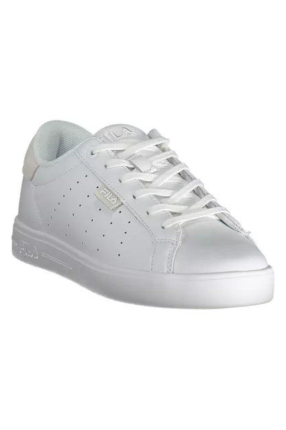 White Leather Women Sneaker