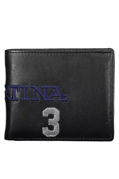 Black Leather Men Wallet