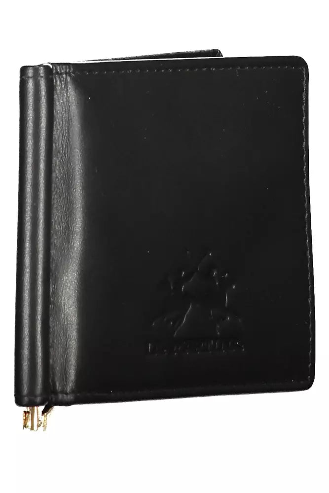 Black Leather Men Wallet