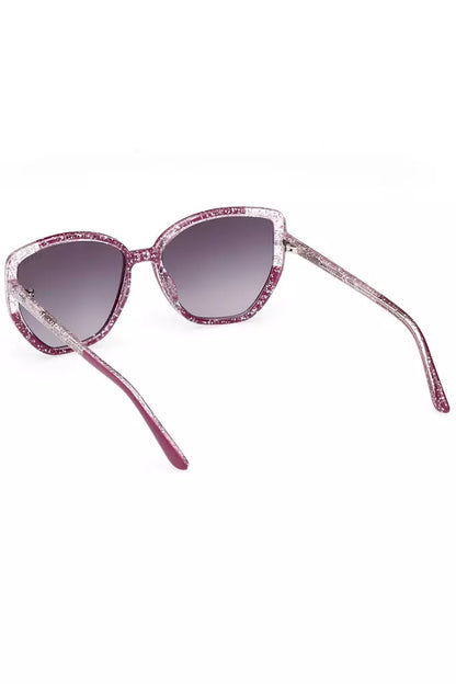 Purple Injected Women Sunglass