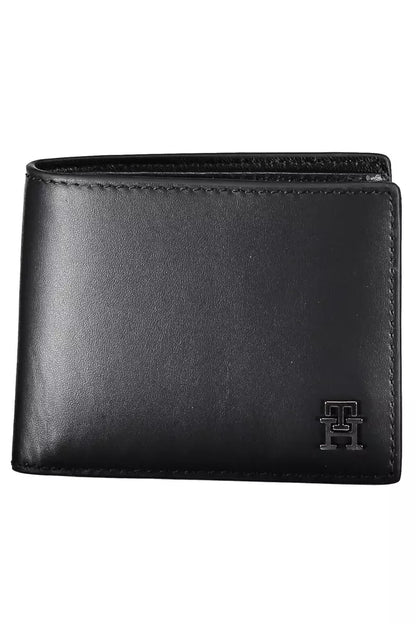 Black Leather Men Wallet