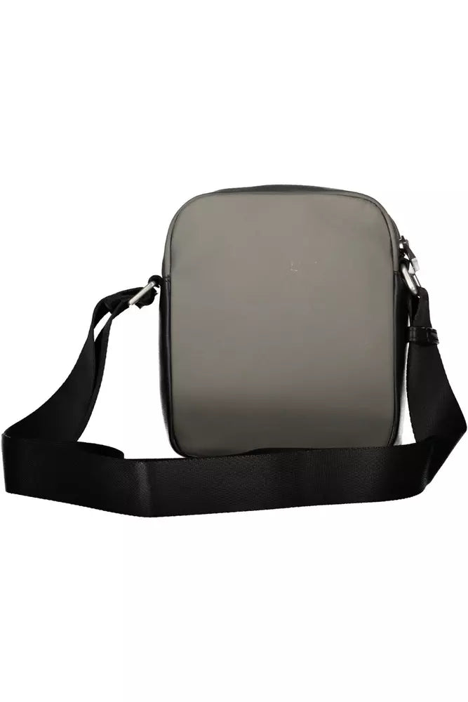 Green Polyester Men Shoulder Bag