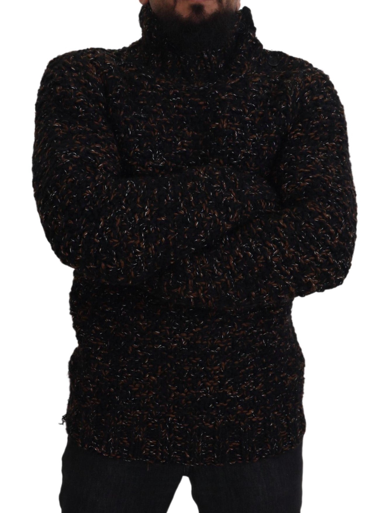 Elegant Turtleneck Sweater in Luxurious Wool Blend