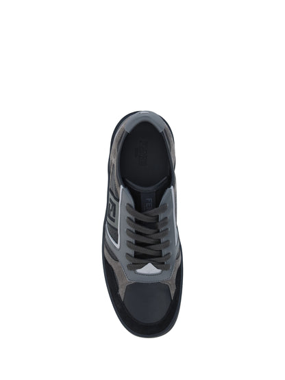 Elevate Your Steps with Sleek Monochrome Sneakers