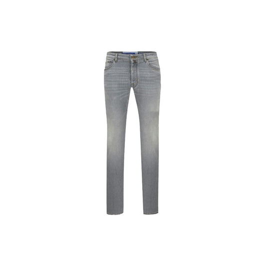 Sleek Slim Fit Grey Denim